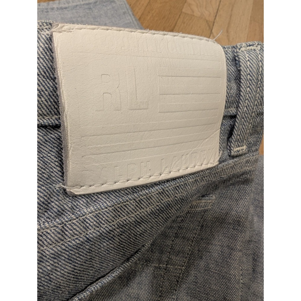 VINTAGE Polo Jeans Co Ralph Lauren 67 Bootcut Jeans Womens 12 Utility Clasp Y2K - Picture 11 of 16